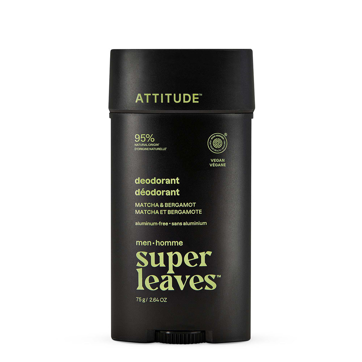 Super leaves men Dezodorant Matcha & Bergamot 75 g