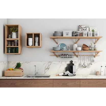 Wandplank Triangle 90x17 cm