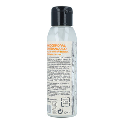 Körperlotion mit Citronella-Insektenschutzmittel Verano Tranquilo NaturaBIO 100 ml
