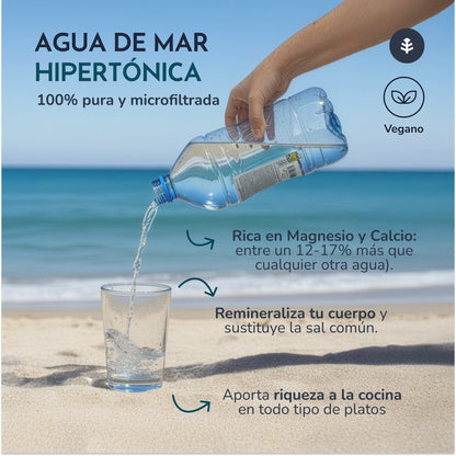 Hypertonisches Meerwasser, Flasche Planeta Huerto, 2 l