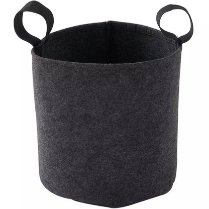 Bag4Plant Pflanzbeutel aus grauem Geotextilfilz ø25cm 12,3 L