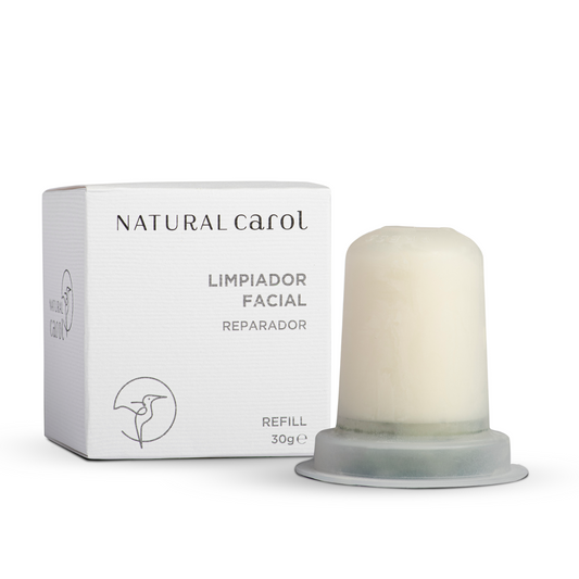 Vervangende vaste gezichtsreinigingsstick Natural Carol 30 g