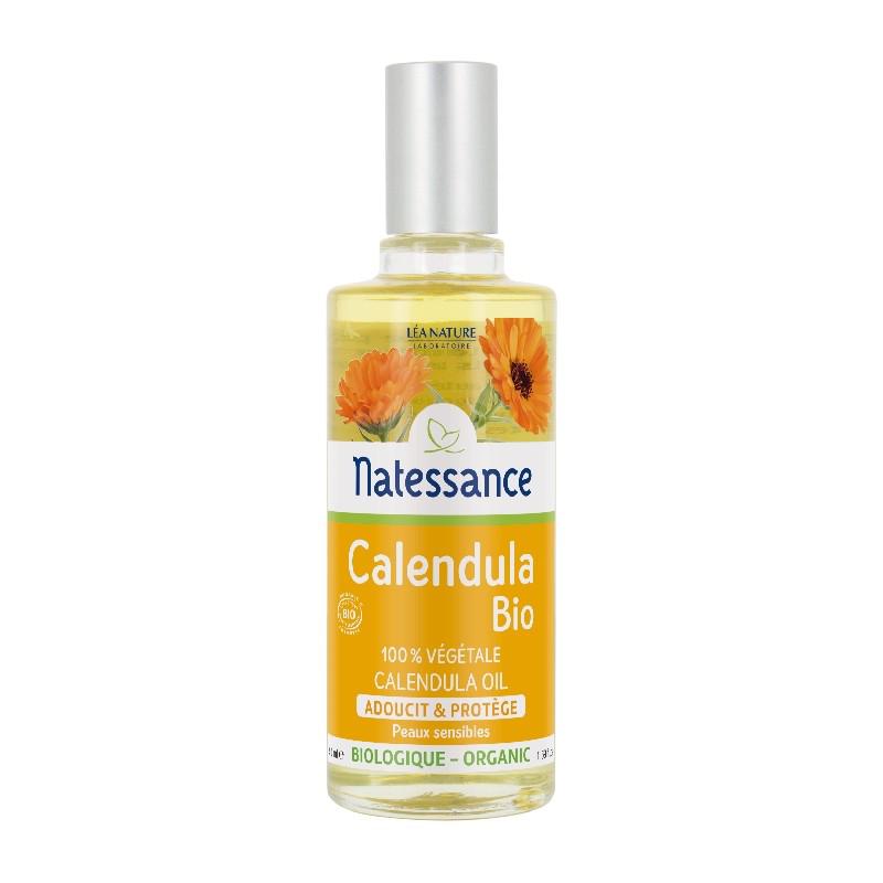 Huile de calendula BIO 100 % pure Natessance 50 ml