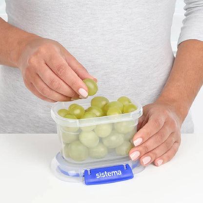 Packung luftdichte Behälter Sistema Klip It+ 3x400 ml