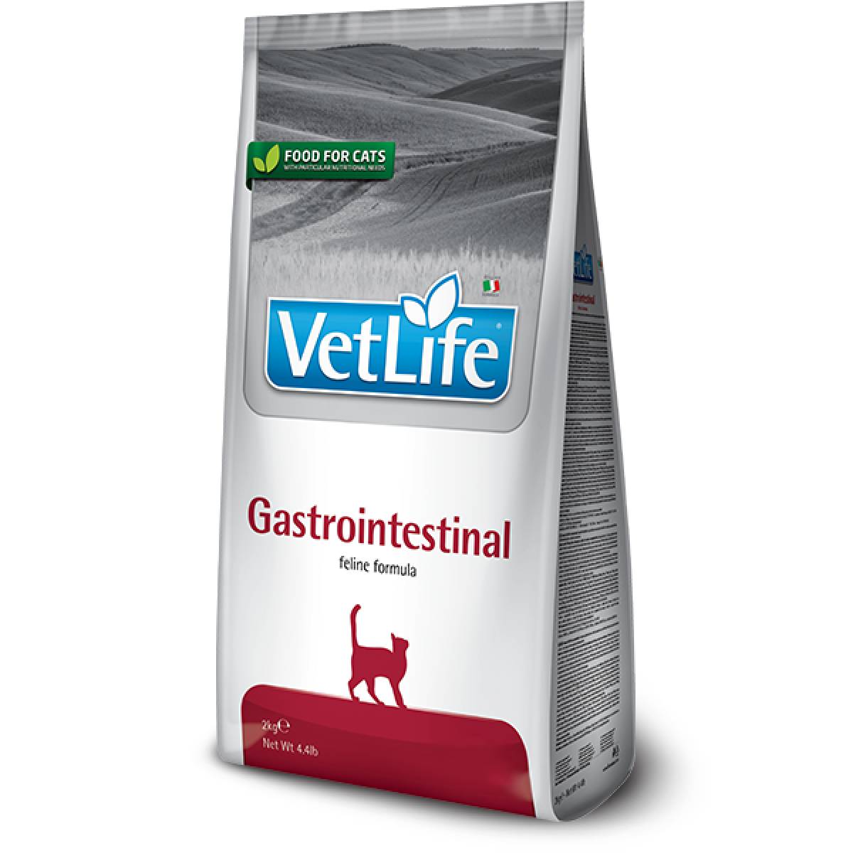 Vet Life Gastrointestinal-Formel für Katzen Tierfutter Famina 2 kg