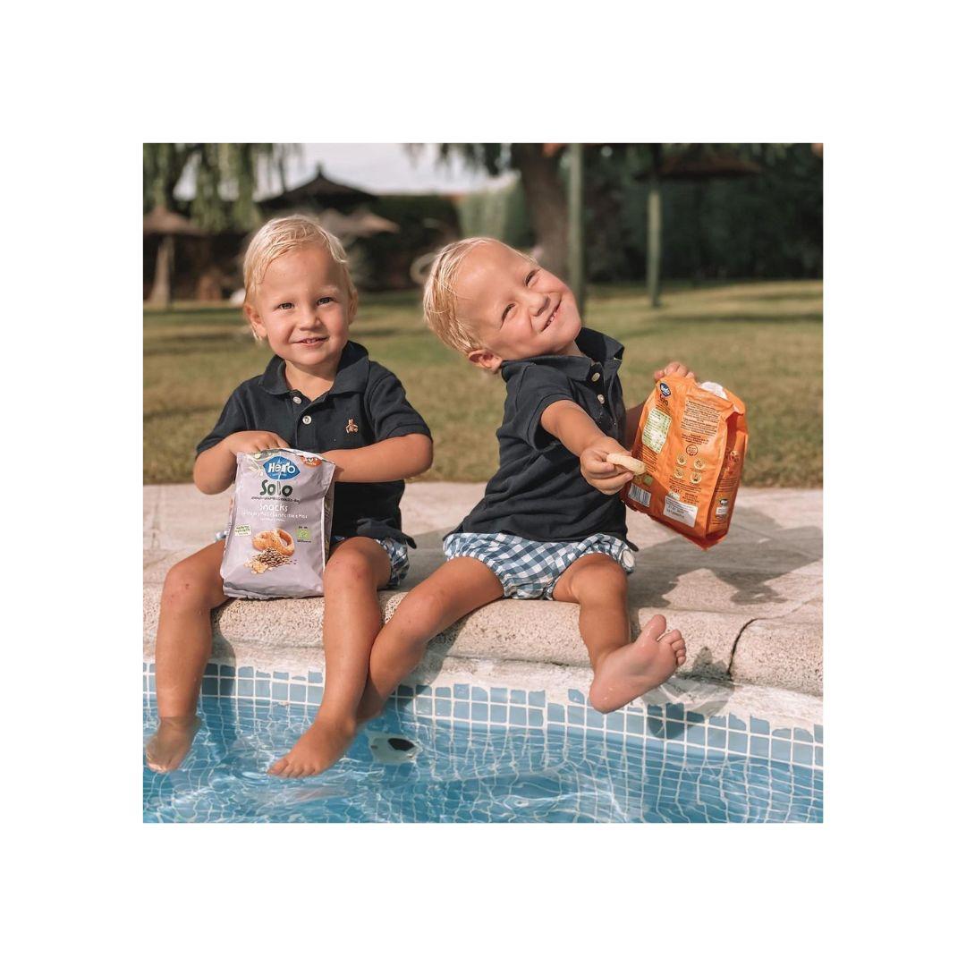 Pack 7x Snacks de Zanahorias y Maíz Eco 40 g-Hero Solo