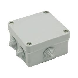 Waterdichte verbindingsdoos met schroeven en 7 konussen voor buis 100x100x55 mm Famatel