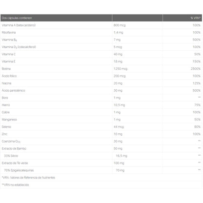 Skin, Hair and Nails 60 capsules Pure Encapsulations