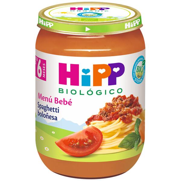 Confezione da 3 vasetti di spaghetti alla bolognese bio +6 mesi HiPP 190 g
