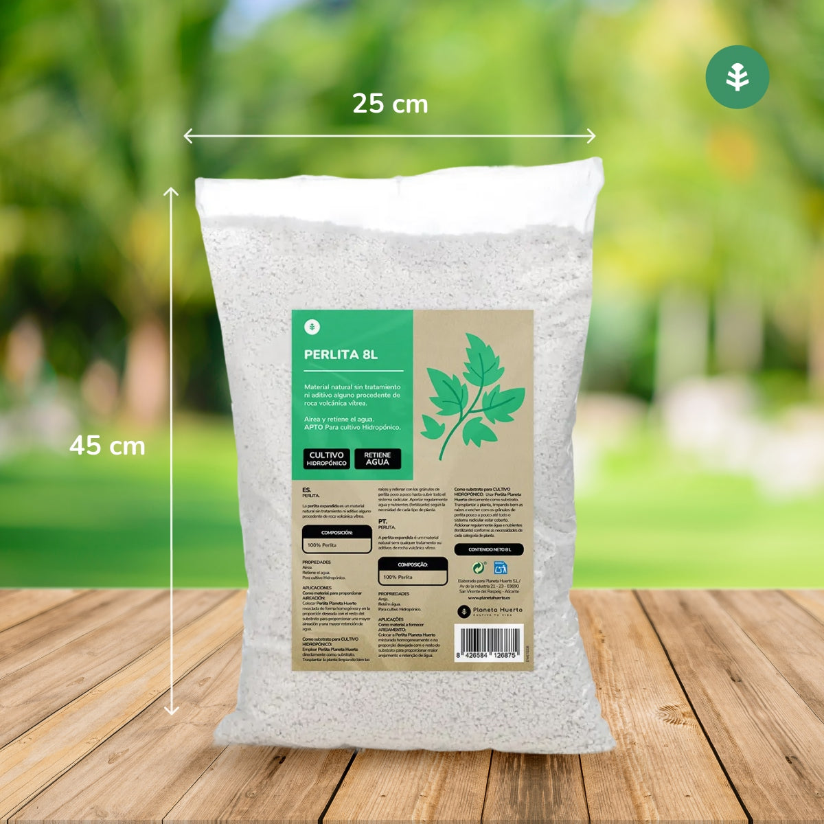 Perlit Planeta Huerto 8 litrów