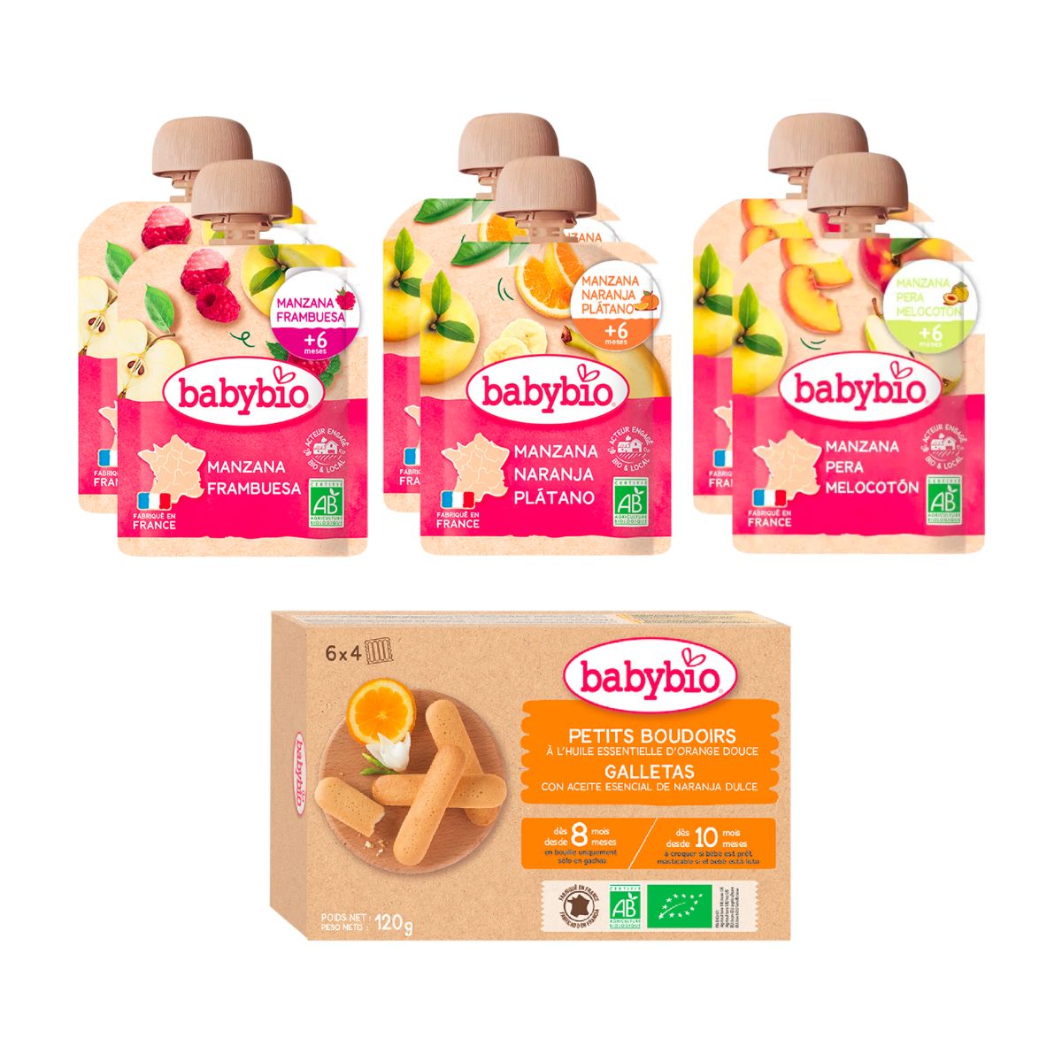 Pack Goûter Bio Babybio