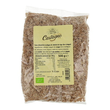 Stelline di grano integrale ECO Castagno 500 g