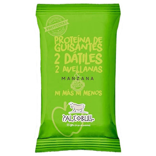 Energieriegel mit Apfel, Datteln und Haselnüssen Paleobull 55 g