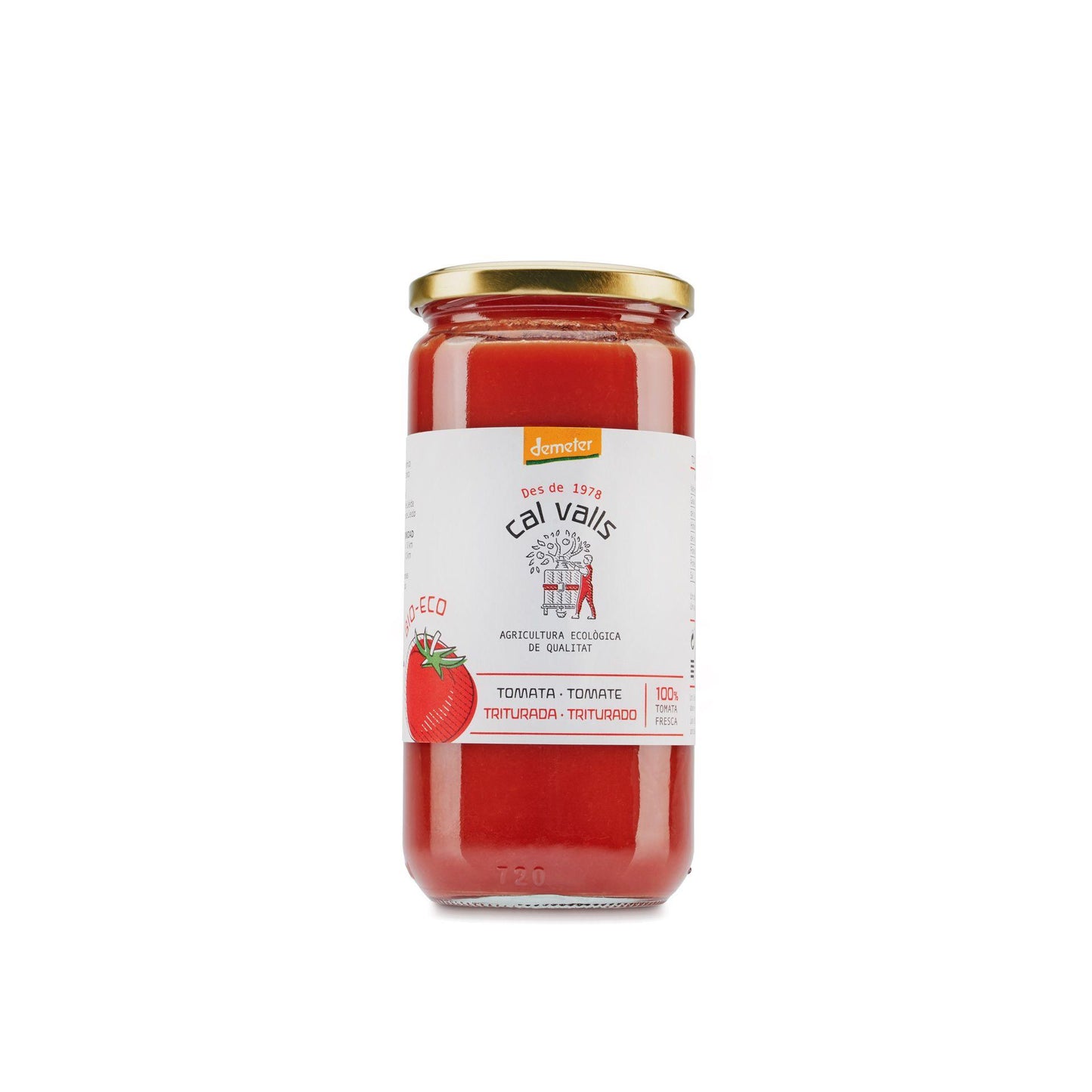 Cal Valls Bio-Tomatenpüree, 670 g