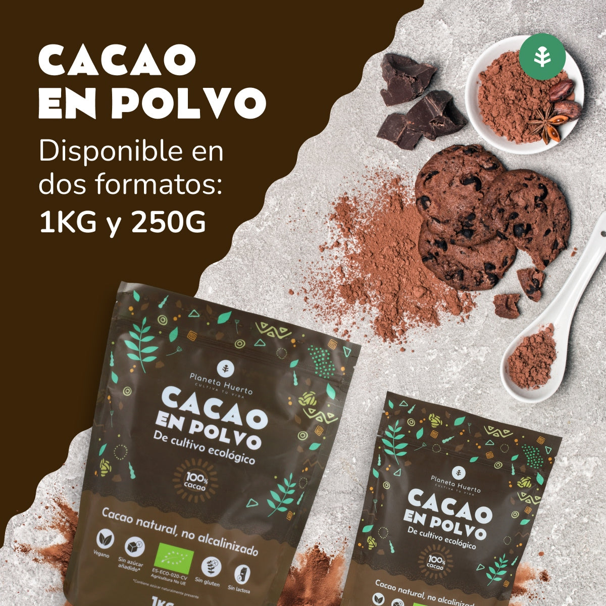 Cacao in polvere ECO Planet Orchard