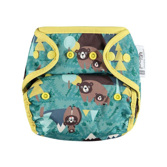 Stoffwindel Pop-in Bear mit Druckknöpfen