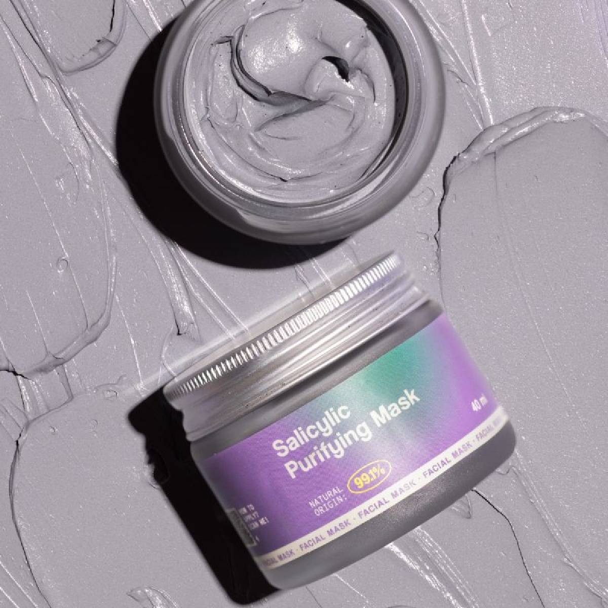 Pack of 2 Freshly Salicylic Purifying Face Masks 40 ml