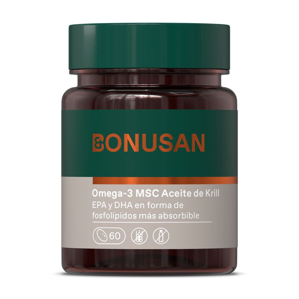 Omega-3 MSC Krillolie Bonusan 60 capsules