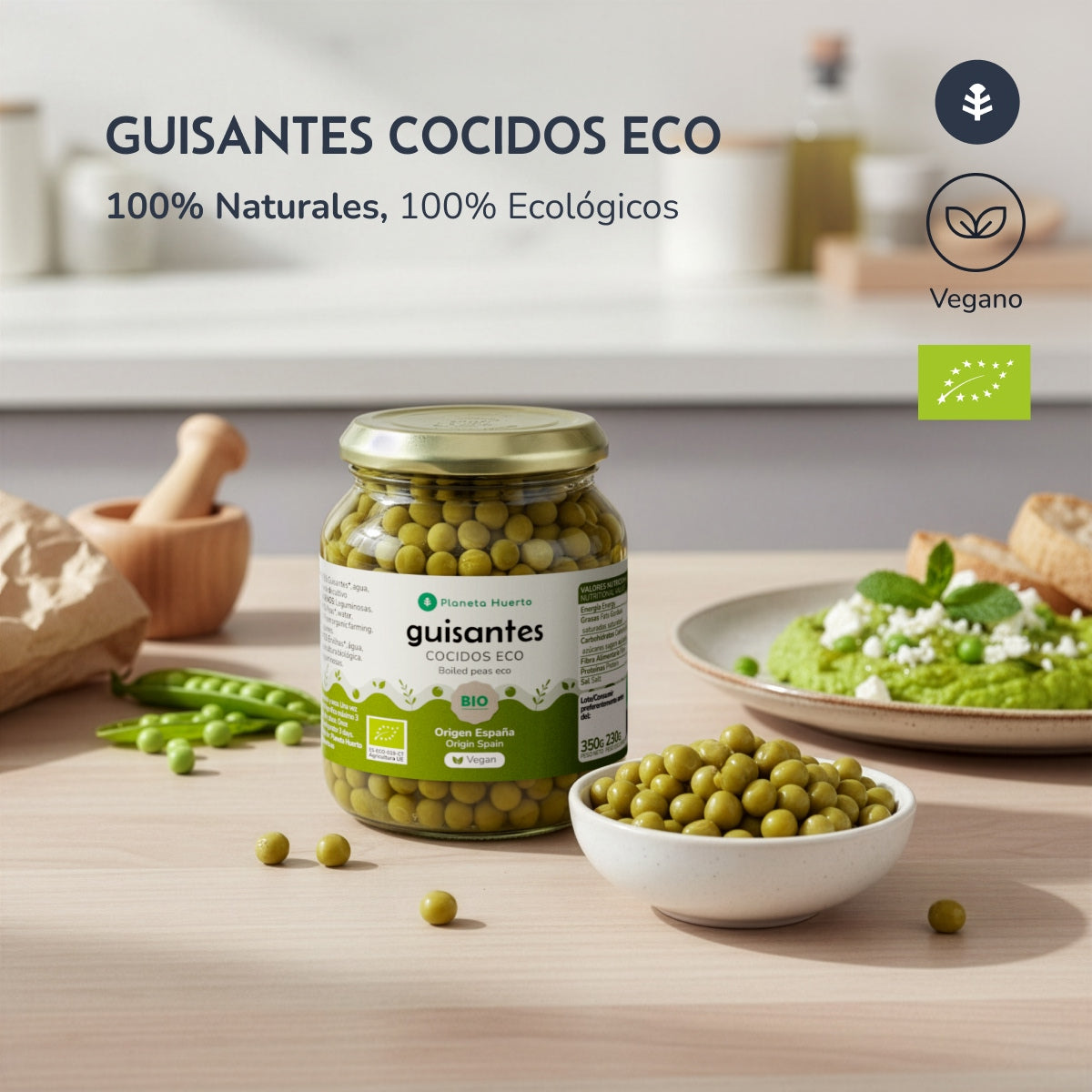 Pois ECO Planeta Huerto 320 g