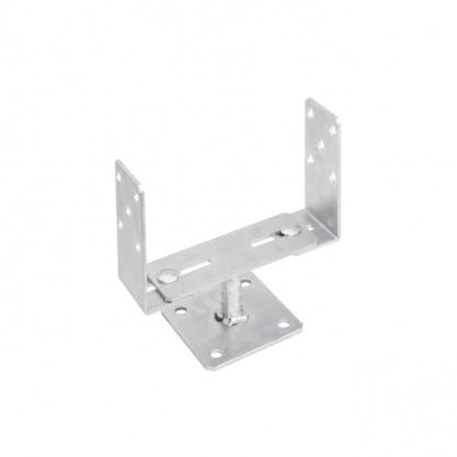 Support surélevé pour poteaux et pergolas (70-140 mm) Maderland