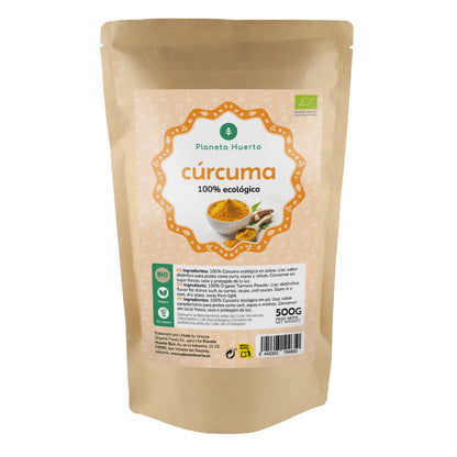 Planeta Huerto organic turmeric powder 500 g