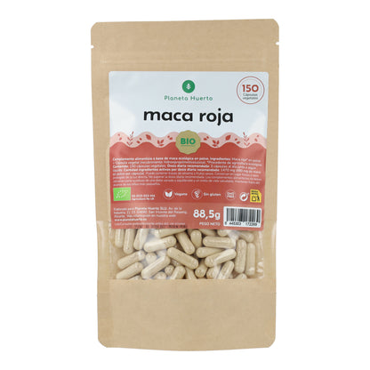 Biologische rode Maca Biologische rode Maca Planeta Huerto 150 capsules