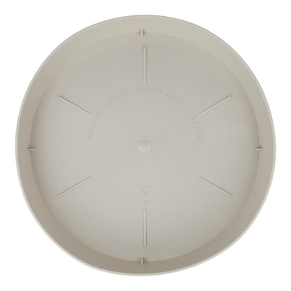 Piatto portavaso Tes color crudo D 20 x 3