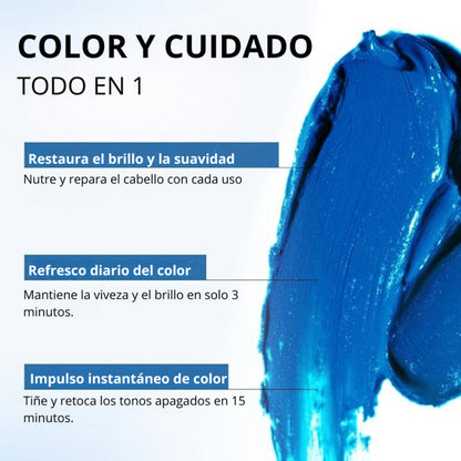 Mascarilla Pigmentante Azul Karseell 500 ml