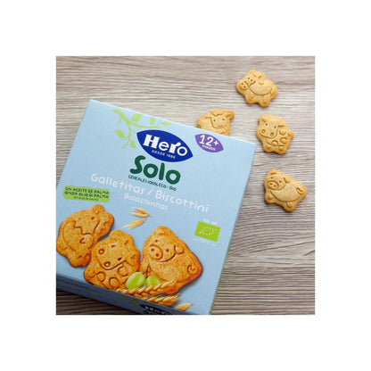 Confezione da 7 biscotti a forma di animali Solo Cereali 100 g-Hero Solo