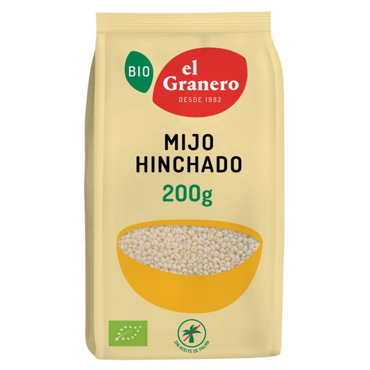 Millet soufflé bio El Granero, 200 g