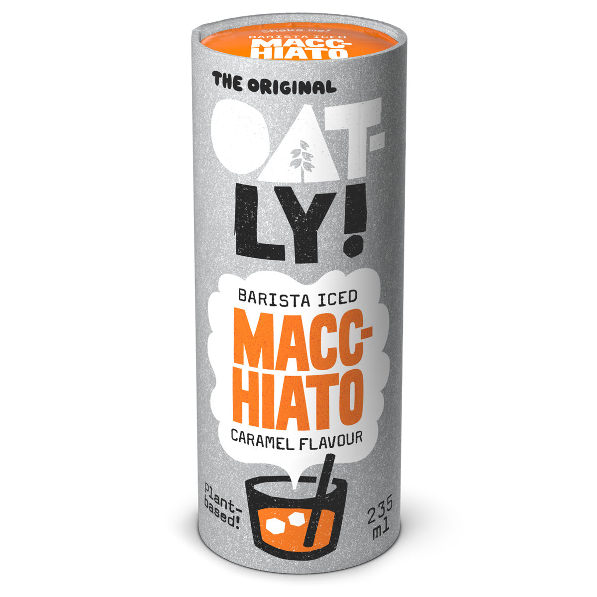 Macchiato Barista Iced mit Karamellgeschmack, Oatly, 235 ml