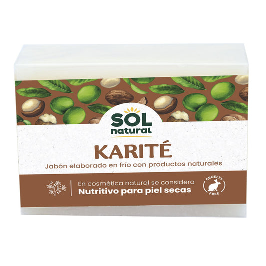 Natuurlijke sheaboterzeep Sol Natural 100 g