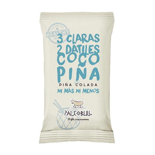 Pineapple Colada-Energieriegel mit Kokosnuss Paleobull 55 g