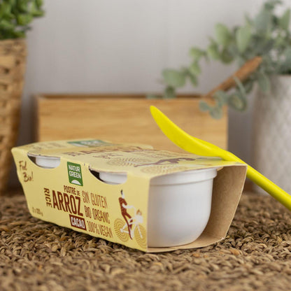 NaturGreen Riz Cacao Dessert, 2 X 125 g