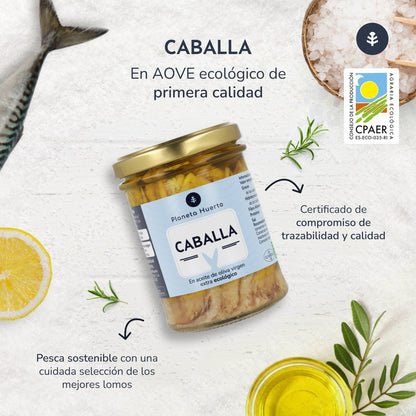 Makrill i olivolja ECO Planeta Huerto 190 g