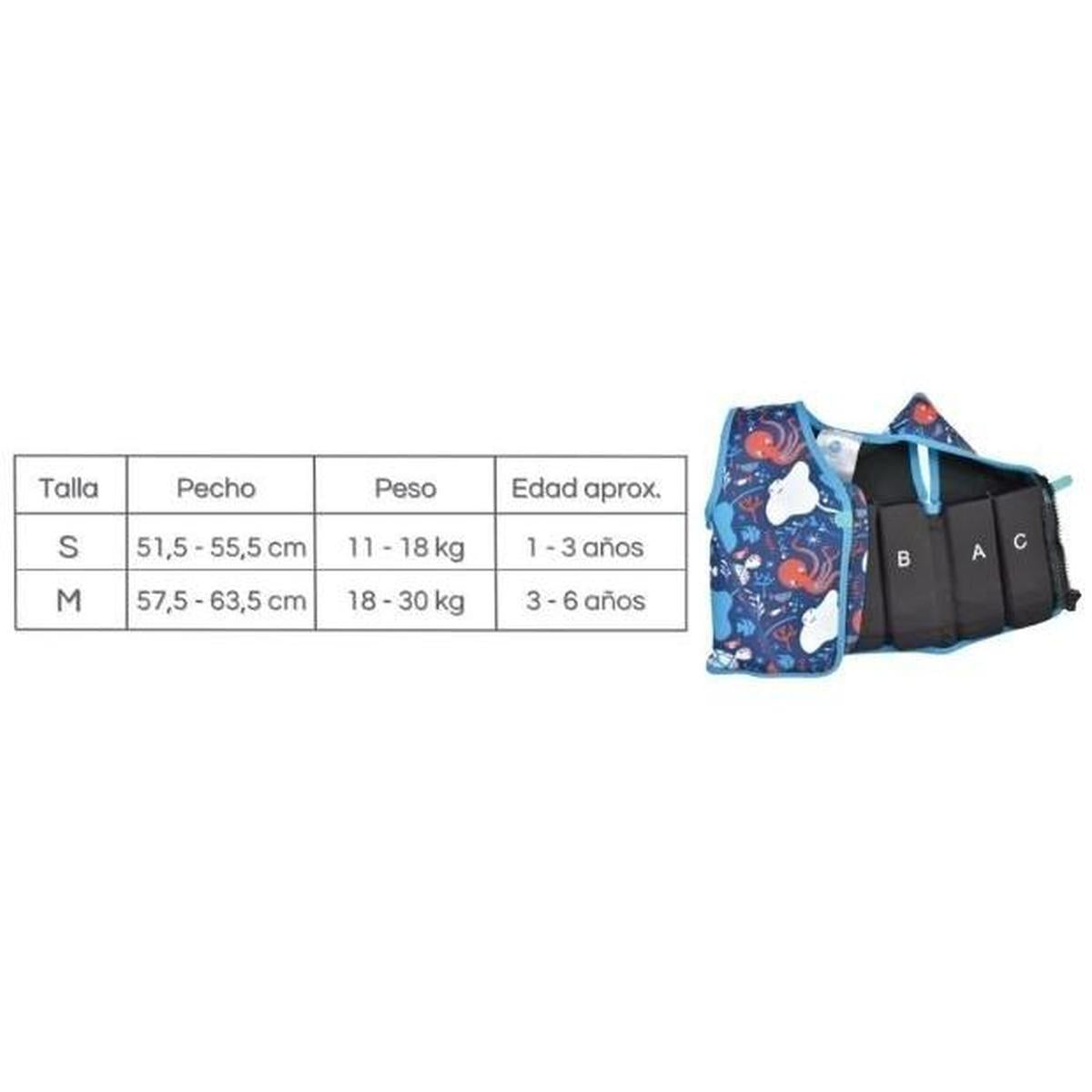 Flytväst Under the Sea  M