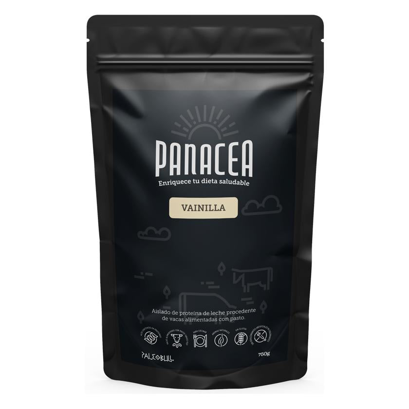 Paleobull Panacea Molkenproteinisolat mit Vanillegeschmack 350 g