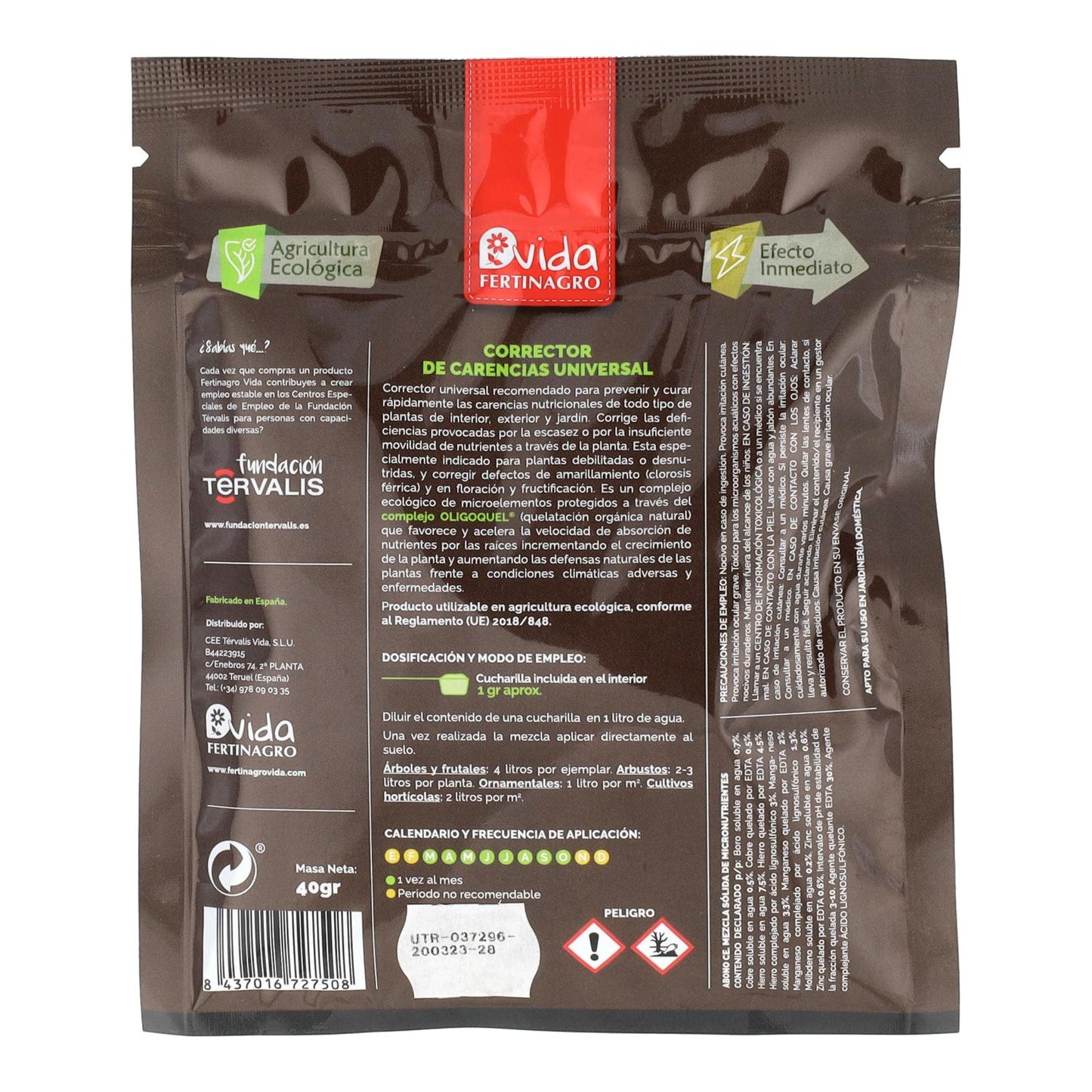 Universele meststof BIO Fertinagro 40 g