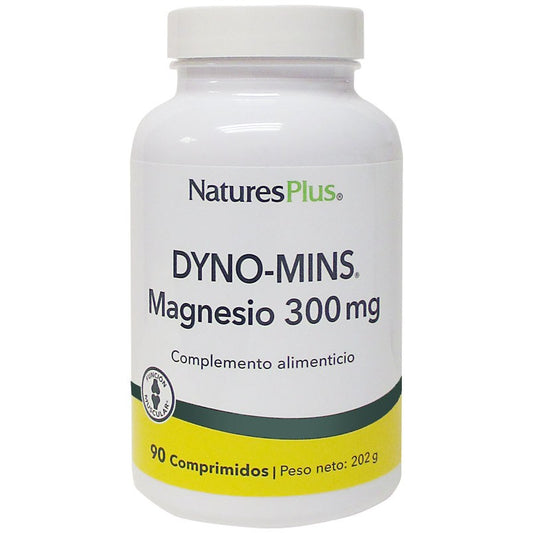 Dyno-Mins magnesio Natures Plus 300 mg 90 compresse
