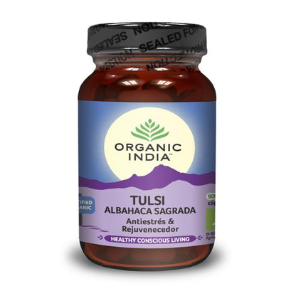 Tulsi Organic India 90 kapsułek