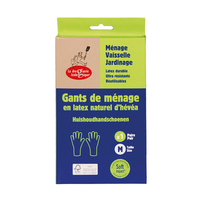 FSC latex gloves La Droguerie Écologique size M