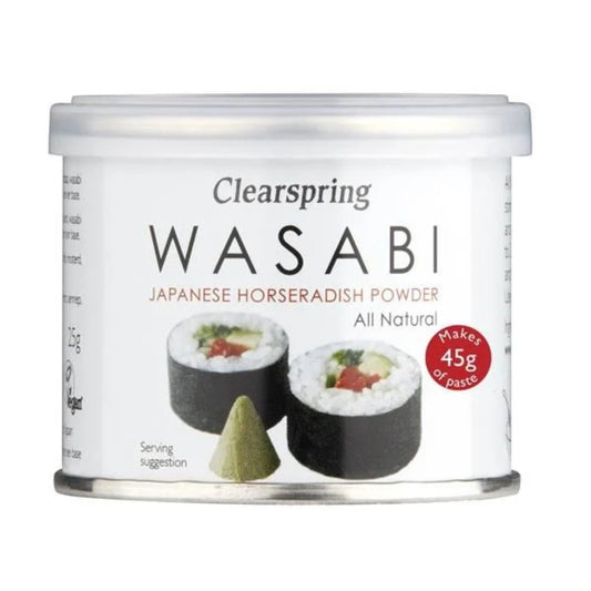 Japanisches Wasabi-Pulver Clearspring 25 g