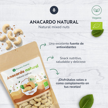 Cashewnuss natur ECO Planeta Huerto 1 kg