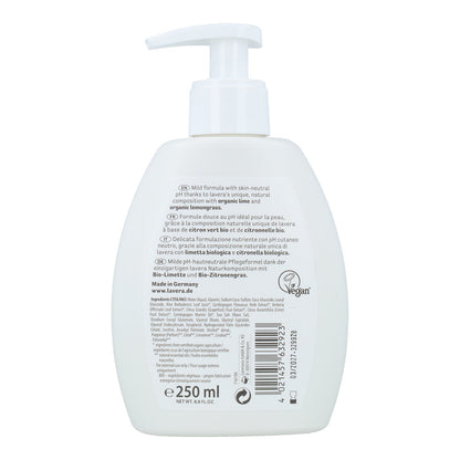 Recharge savon pour les mains citron vert frais Lavera  250 ml