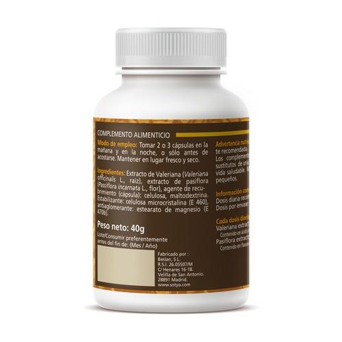 Passiflora e valeriana Sotya, 90 capsule da 450 mg