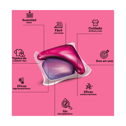 2er-Packung Flopp ECO Waschmittel mit Weichspüler, 30 Kapseln