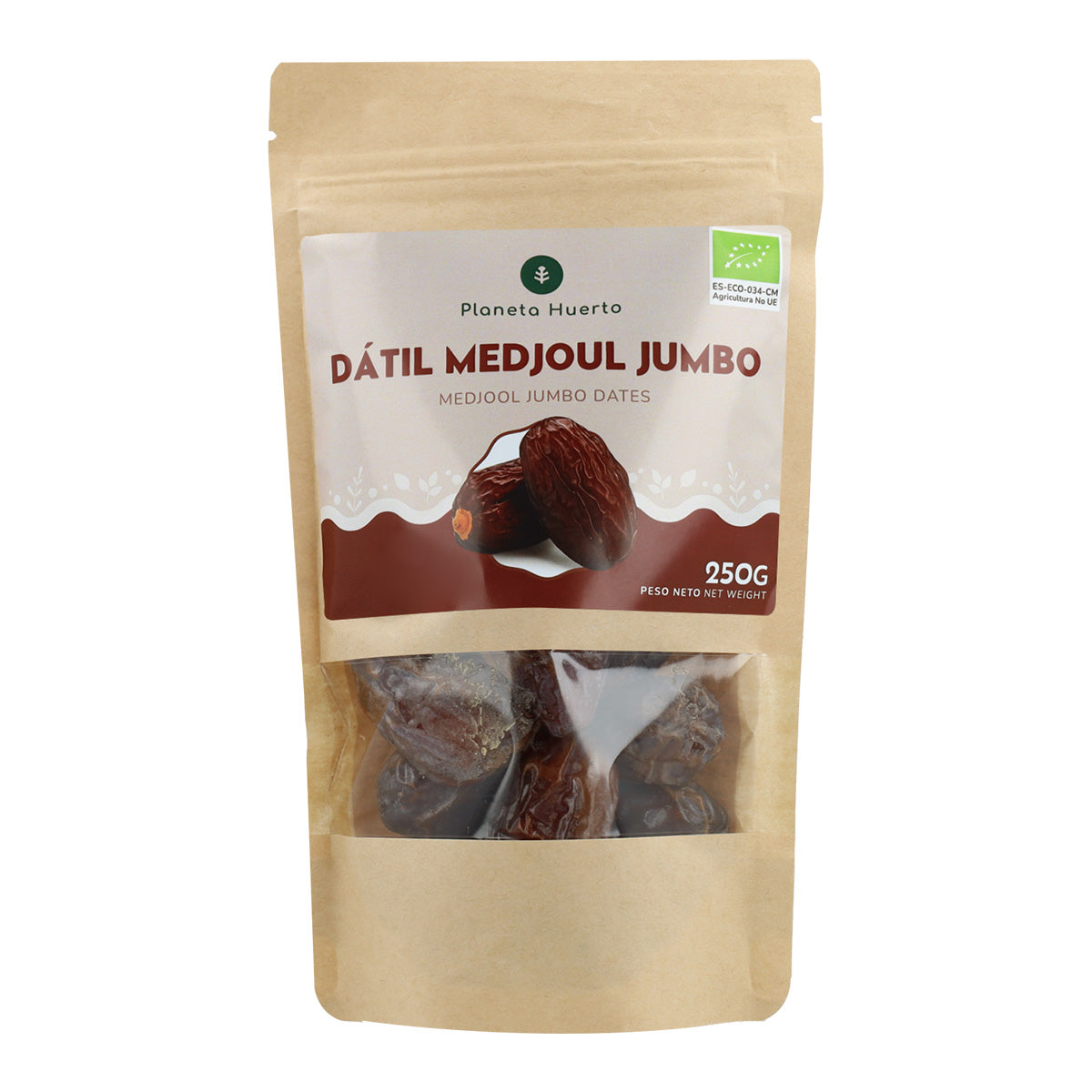 Dattes medjoul jumbo ECO Planeta Huerto 250 g