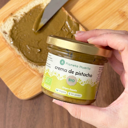 Lot de 2 pots de crème de pistache 100 % bio Planeta Huerto 100 g