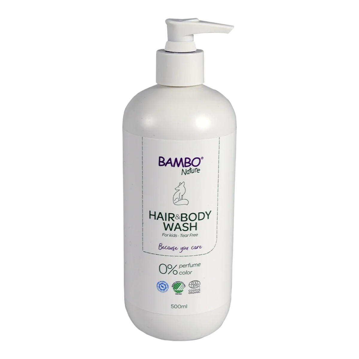 Bambo Nature Bath Gel & Shampoo 500ml