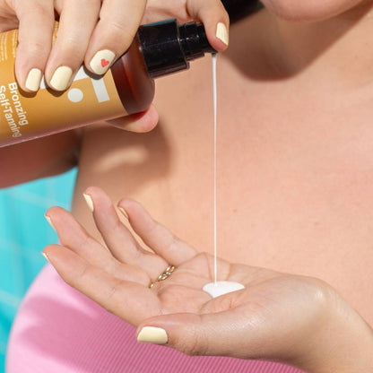 2-pack självbrunande kräm Bronzing Radiance Freshly 200 ml